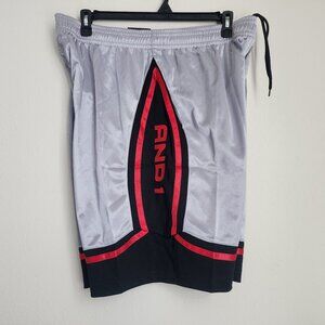 New Mens Basketball Shorts by And1.** Elastic Waist Size XL.